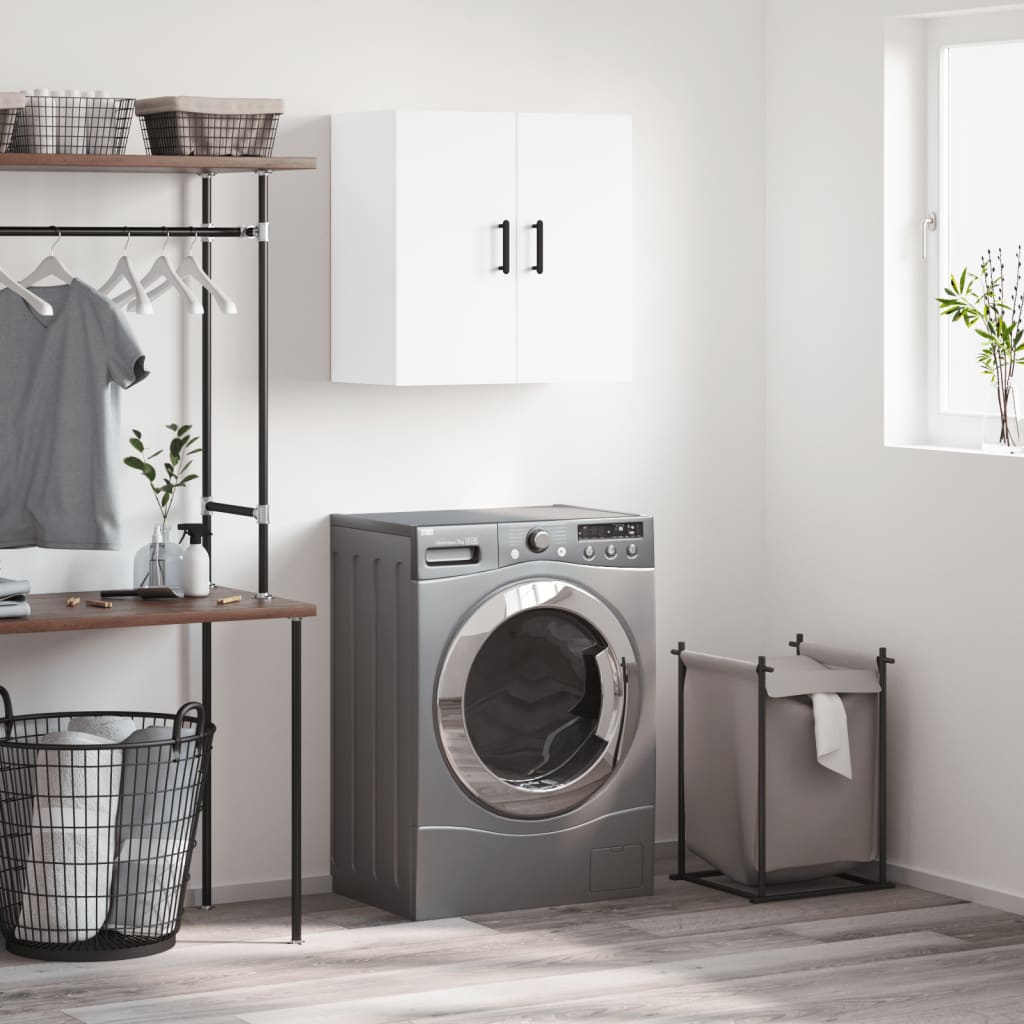 vidaXL Wall Cabinet | White | Engineered wood | 60 cm x 31 cm x 60 cm
