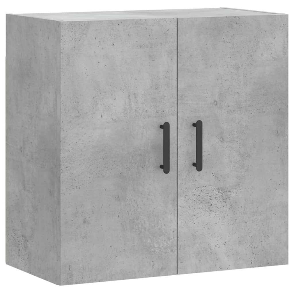 vidaXL Wall Cabinet | Concrete grey | Engineered wood | Medium | Wall Cabinet