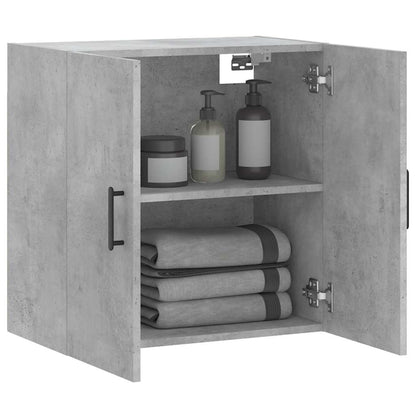 vidaXL Wall Cabinet Concrete Grey 60x31x60 cm Engineered Wood