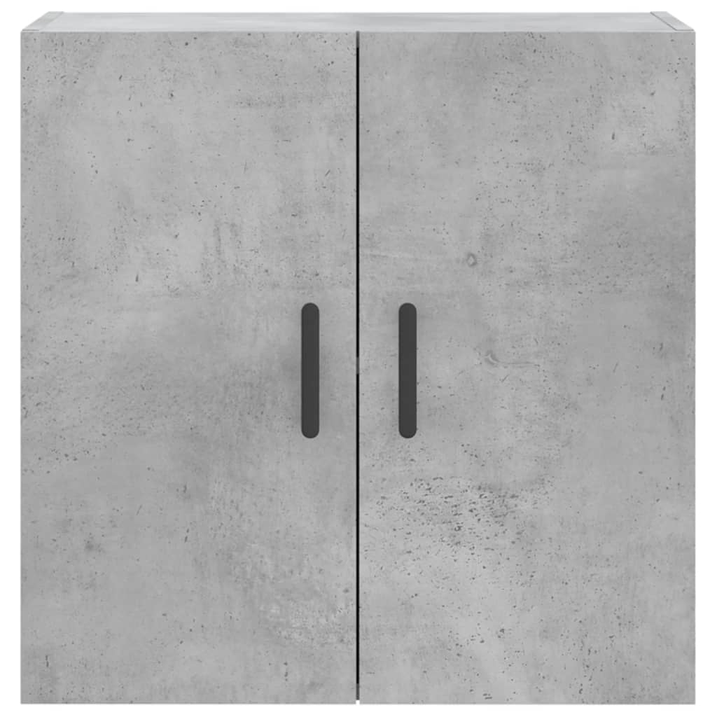 vidaXL Wall Cabinet | Concrete grey | Engineered wood | Medium | Wall Cabinet