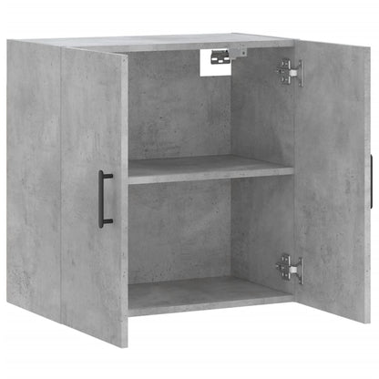 vidaXL Wall Cabinet | Concrete grey | Engineered wood | Medium | Wall Cabinet