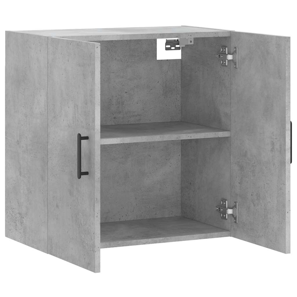 vidaXL Wall Cabinet Concrete Grey 60x31x60 cm Engineered Wood