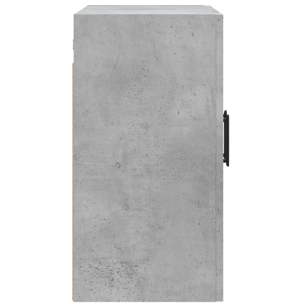 vidaXL Wall Cabinet | Concrete grey | Engineered wood | Medium | Wall Cabinet