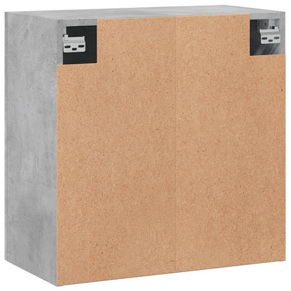 vidaXL Wall Cabinet | Concrete grey | Engineered wood | Medium | Wall Cabinet