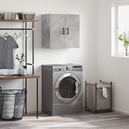 vidaXL Wall Cabinet | Concrete grey | Engineered wood | Medium | Wall Cabinet