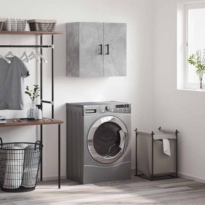 vidaXL Wall Cabinet Concrete Grey 60x31x60 cm Engineered Wood