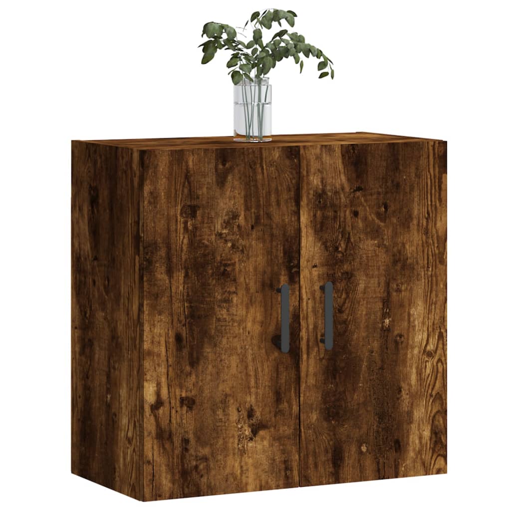 vidaXL Wall Cabinet | Smoked oak | Engineered wood | Medium | Wall Cabinet