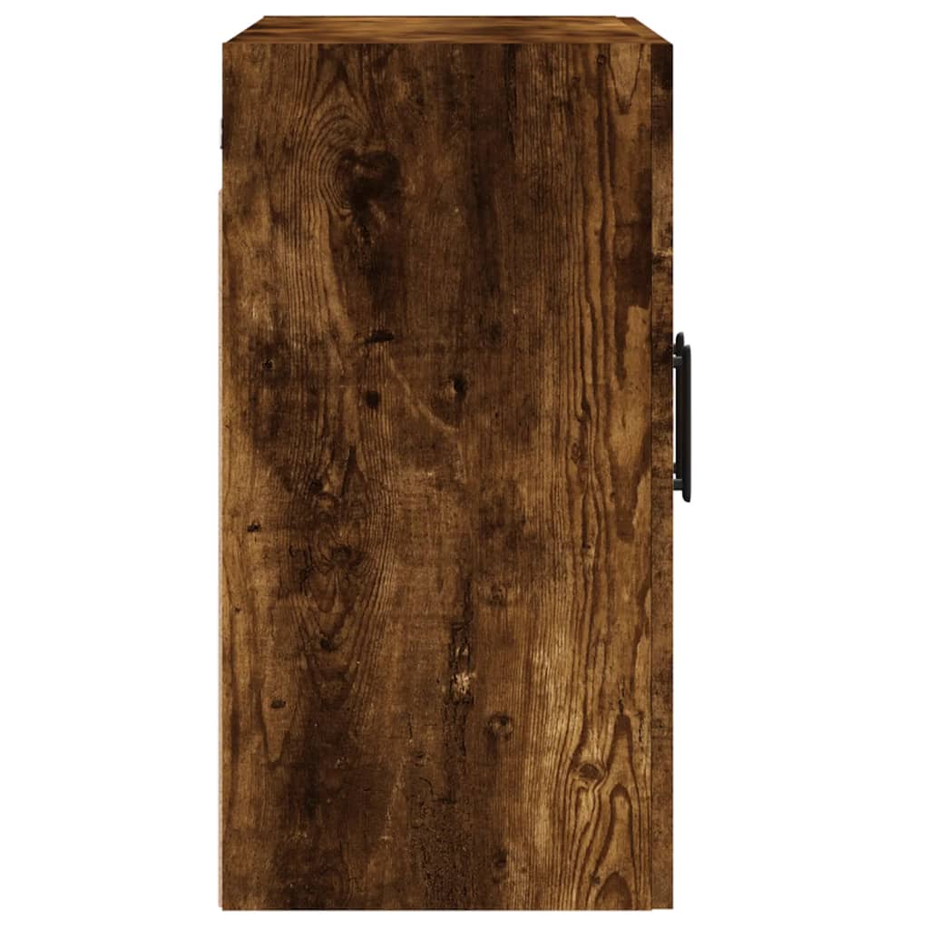 vidaXL Wall Cabinet | Smoked oak | Engineered wood | Medium | Wall Cabinet