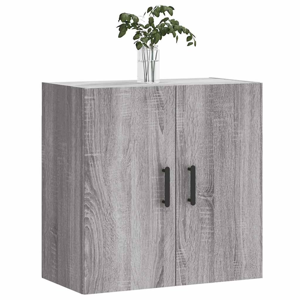 vidaXL Wall Cabinet Grey Sonoma 60x31x60 cm Engineered Wood
