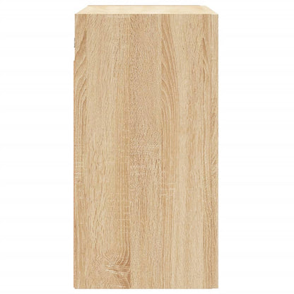 vidaXL Wall Cabinet Sonoma Oak 60x31x60 cm Engineered Wood