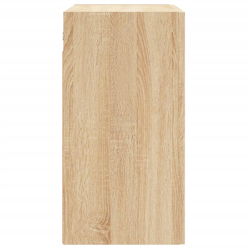 vidaXL Wall Cabinet Sonoma Oak 60x31x60 cm Engineered Wood