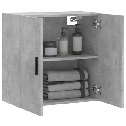 vidaXL Wall Cabinet Concrete Grey 60x31x60 cm Engineered Wood