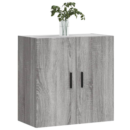 vidaXL Wall Cabinet | Grey Sonoma | Engineered wood | Medium | Wall Cabinet