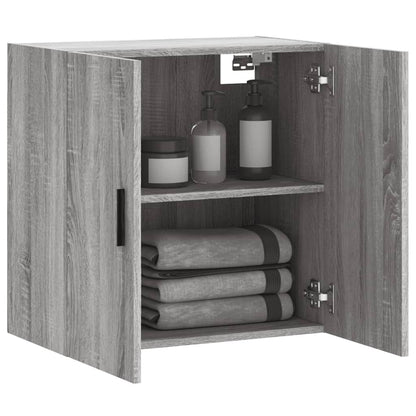 vidaXL Wall Cabinet | Grey Sonoma | Engineered wood | Medium | Wall Cabinet