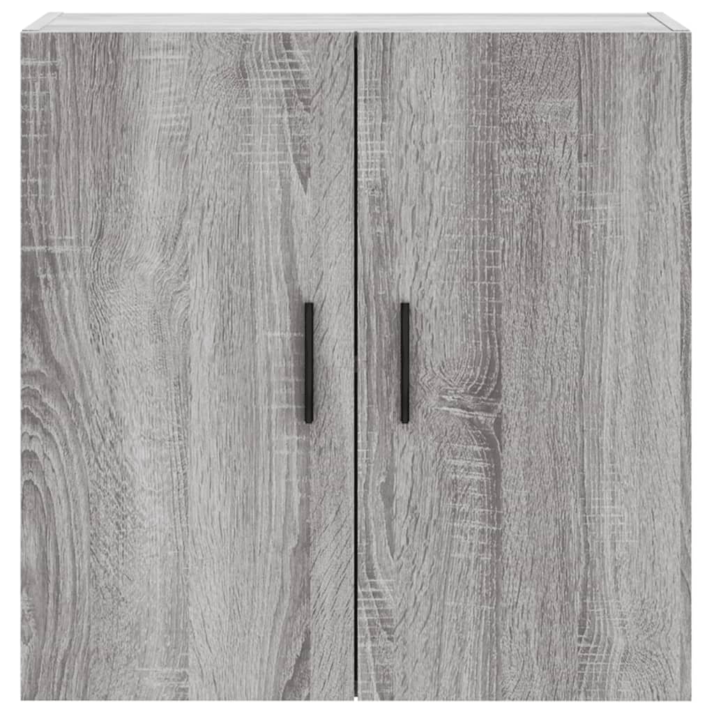 vidaXL Wall Cabinet | Grey Sonoma | Engineered wood | Medium | Wall Cabinet