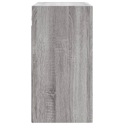 vidaXL Wall Cabinet | Grey Sonoma | Engineered wood | Medium | Wall Cabinet