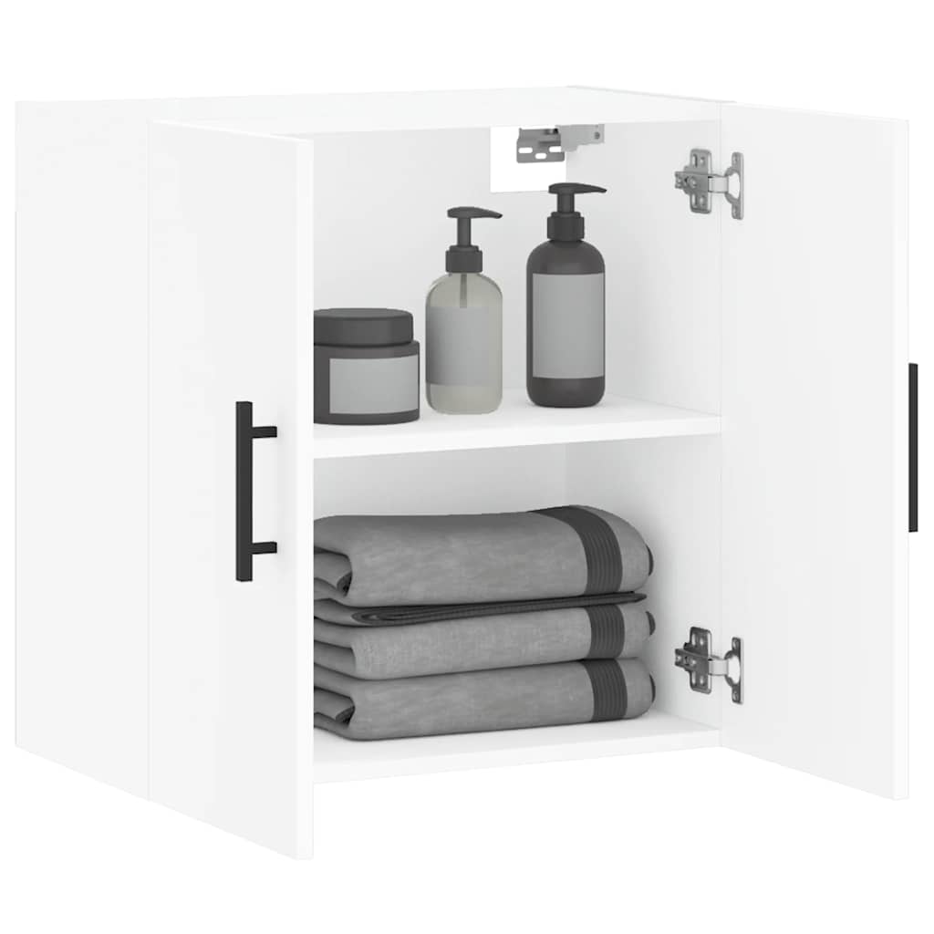 vidaXL Wall Cabinet White 60x31x60 cm Engineered Wood