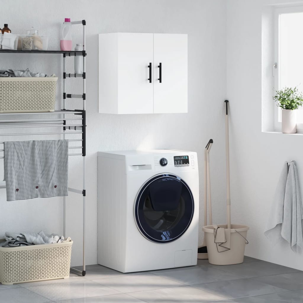 vidaXL Wall Cabinet | White | Engineered wood | 60x31x60 cm | Cabinet