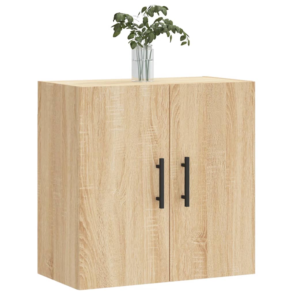 vidaXL Wall Cabinet Sonoma Oak 60x31x60 cm Engineered Wood