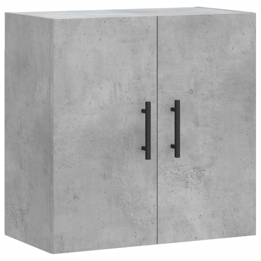 vidaXL Wall Cabinet Concrete Grey 60x31x60 cm Engineered Wood