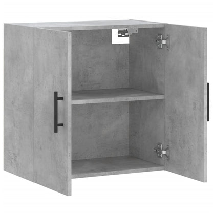 vidaXL Wall Cabinet Concrete Grey 60x31x60 cm Engineered Wood