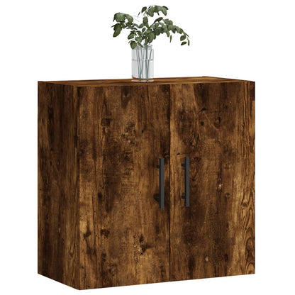 vidaXL Wall Cabinet Smoked Oak 60x31x60 cm Engineered Wood