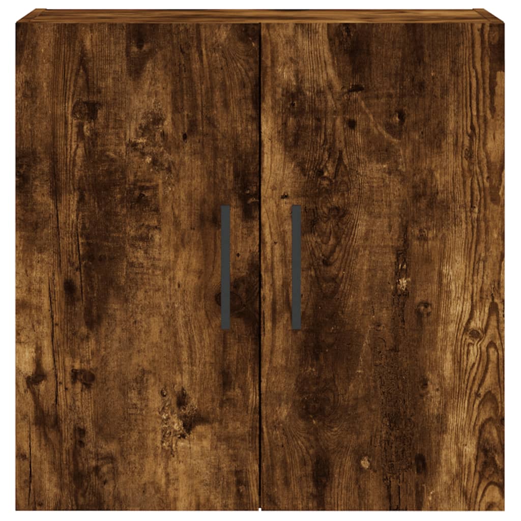 vidaXL Wall Cabinet Smoked Oak 60x31x60 cm Engineered Wood