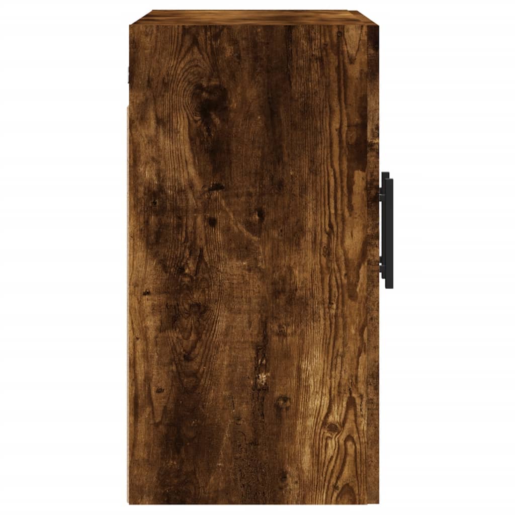 vidaXL Wall Cabinet Smoked Oak 60x31x60 cm Engineered Wood