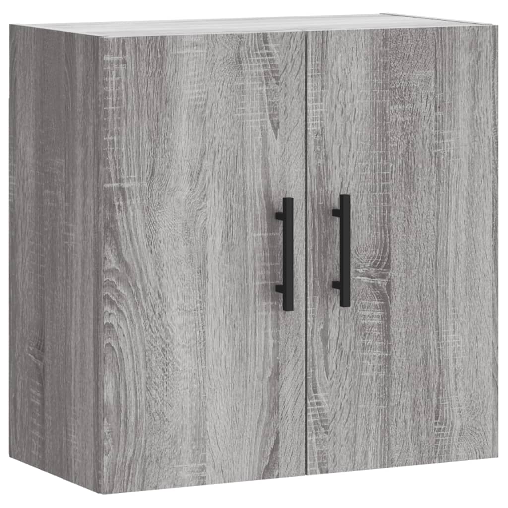 vidaXL Wall Cabinet Grey Sonoma 60x31x60 cm Engineered Wood