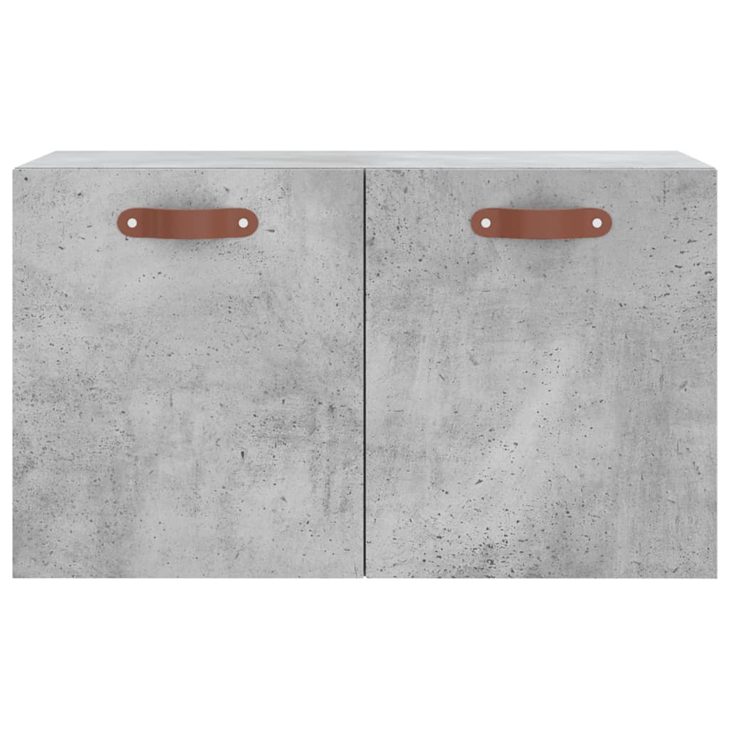 vidaXL Wall Cabinet Concrete Grey 60x36.5x35 cm Engineered Wood