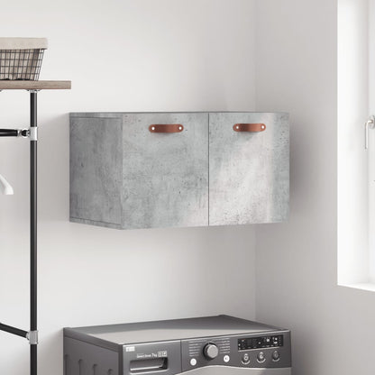 vidaXL Wall Cabinet Concrete Grey 60x36.5x35 cm Engineered Wood