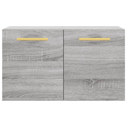 vidaXL Wall Cabinet Grey Sonoma 60x36.5x35 cm Engineered Wood
