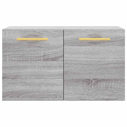 vidaXL Wall Cabinet Grey Sonoma 60x36,5x35 cm Engineered Wood