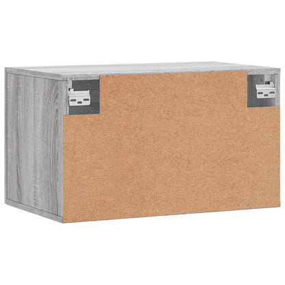 vidaXL Wall Cabinet Grey Sonoma 60x36,5x35 cm Engineered Wood
