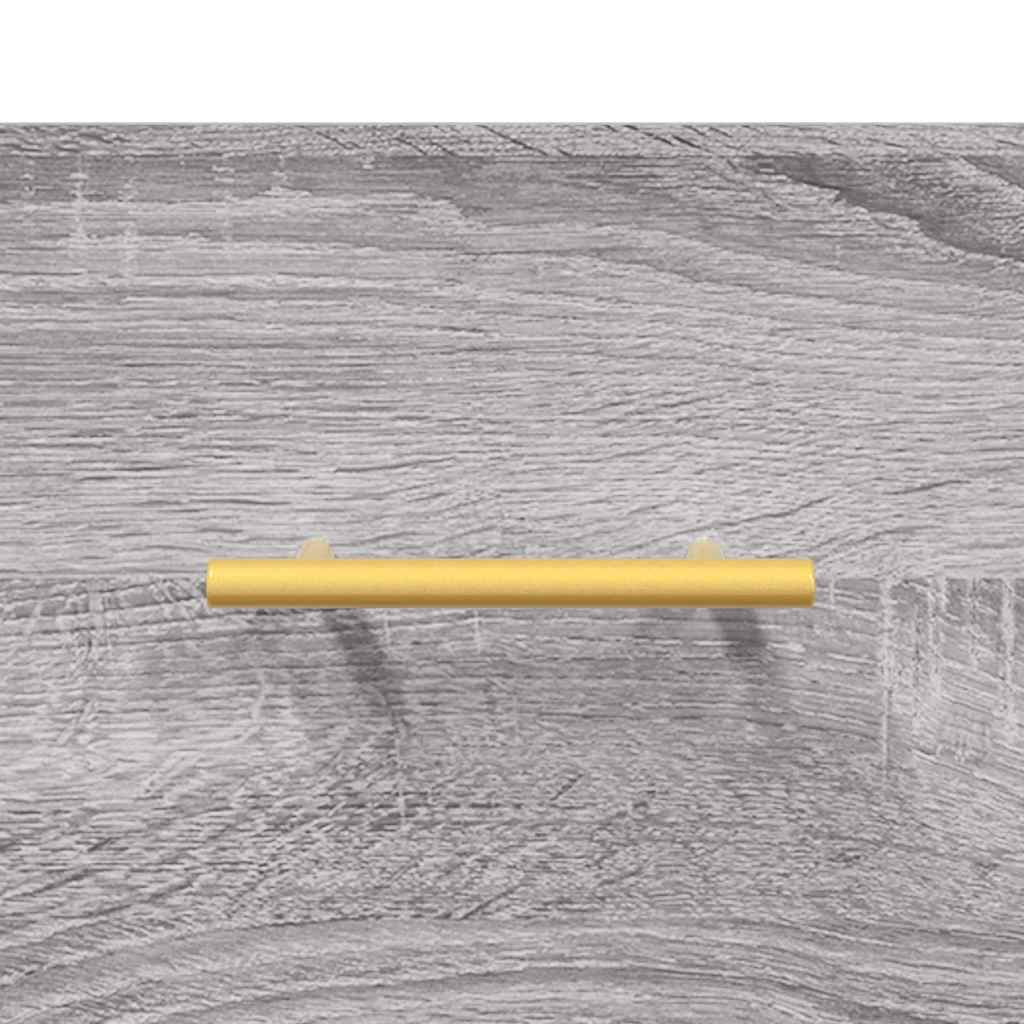 vidaXL Wall Cabinet Grey Sonoma 60x36,5x35 cm Engineered Wood
