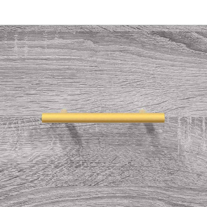 vidaXL Wall Cabinet Grey Sonoma 60x36,5x35 cm Engineered Wood
