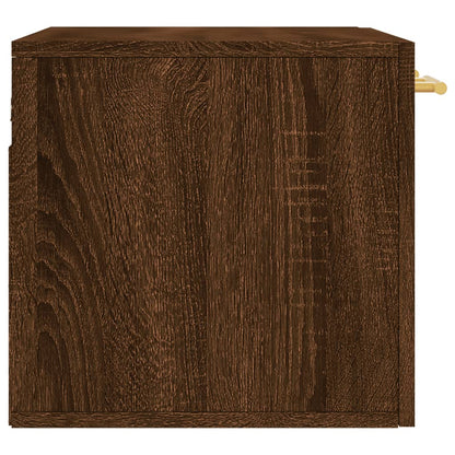 vidaXL Wall Cabinet Brown Oak 60x36.5x35 cm Engineered Wood