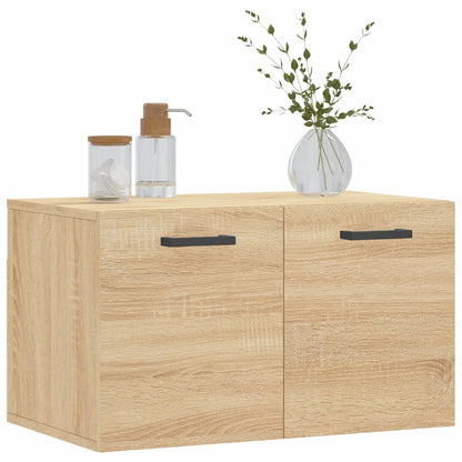vidaXL Wall Cabinet Sonoma Oak 60x36,5x35 cm Engineered Wood