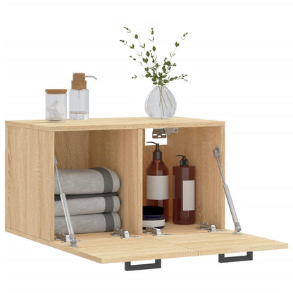 vidaXL Wall Cabinet Sonoma Oak 60x36,5x35 cm Engineered Wood