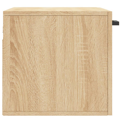 vidaXL Wall Cabinet Sonoma Oak 60x36,5x35 cm Engineered Wood