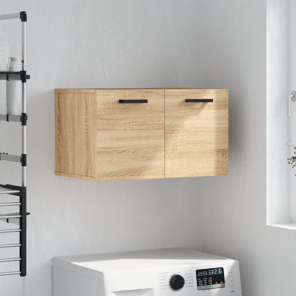 vidaXL Wall Cabinet Sonoma Oak 60x36,5x35 cm Engineered Wood