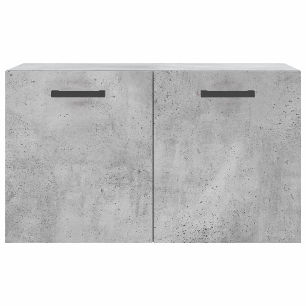 vidaXL Wall Cabinet Concrete Grey 60x36,5x35 cm Engineered Wood
