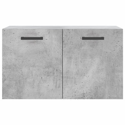 vidaXL Wall Cabinet Concrete Grey 60x36,5x35 cm Engineered Wood