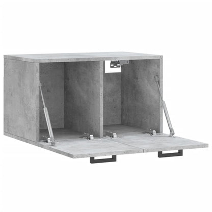 vidaXL Wall Cabinet Concrete Grey 60x36,5x35 cm Engineered Wood
