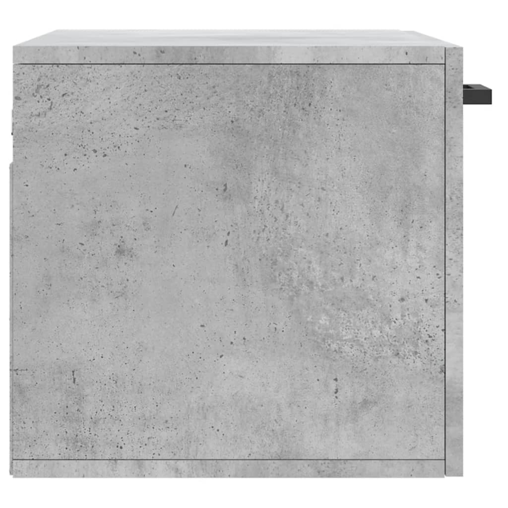 vidaXL Wall Cabinet Concrete Grey 60x36,5x35 cm Engineered Wood