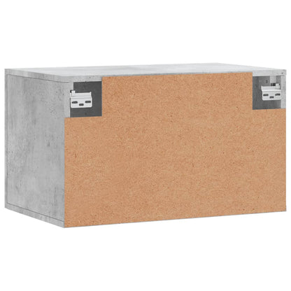 vidaXL Wall Cabinet Concrete Grey 60x36,5x35 cm Engineered Wood