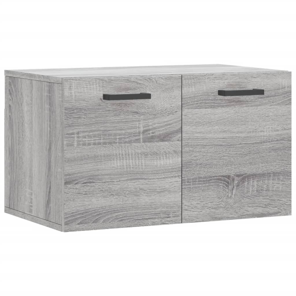 vidaXL Wall Cabinet Grey Sonoma 60x36,5x35 cm Engineered Wood