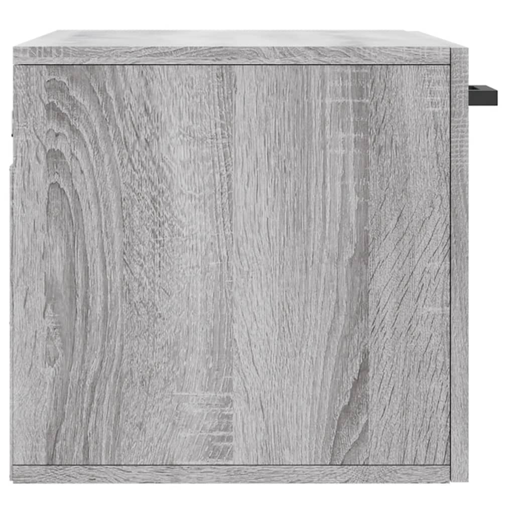 vidaXL Wall Cabinet Grey Sonoma 60x36,5x35 cm Engineered Wood