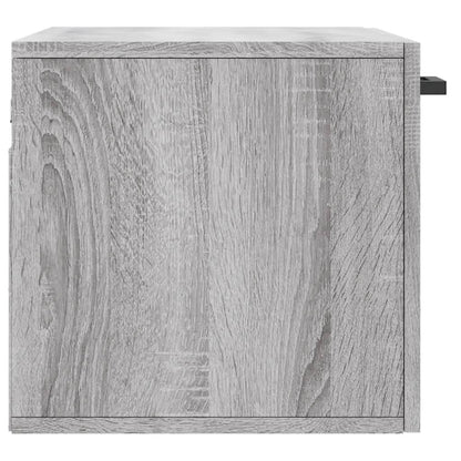 vidaXL Wall Cabinet Grey Sonoma 60x36,5x35 cm Engineered Wood