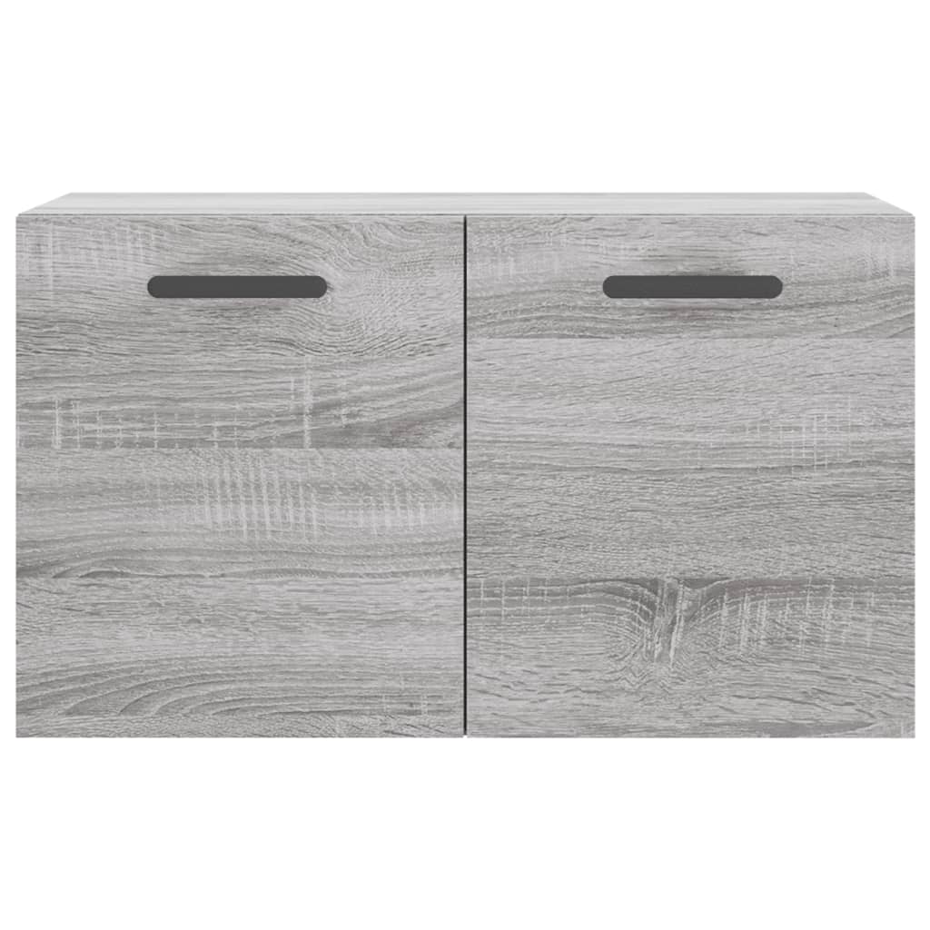 vidaXL Wall Cabinet Grey Sonoma 60x36.5x35 cm Engineered Wood